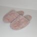 Madewell Shoes | Madewell Nwot Quilted Scuff Slippers- Recycled Faux Fur | Color: Pink | Size: 6