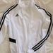 Adidas Jackets & Coats | Adidas’s White Tracksuit Jacket Size Xs | Color: White | Size: Xs