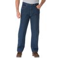 Men's Big & Tall Wrangler® Relaxed Fit Classic Jeans by Wrangler in Antique Navy (Size 66 34)