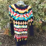 Jessica Simpson Sweaters | Jessica Simpson Colorful Sweater Dress | Color: Red/Yellow | Size: Xs