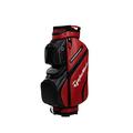 TaylorMade Unisex's Deluxe Cart Bag, Red, Black & White, One Size