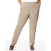 Blair Women's Essential Knit Pull-On Pants - Tan - XL - Womens