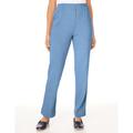 Blair Women's Essential Knit Pull-On Pants - Blue - 3XL - Womens