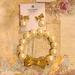 Kate Spade Jewelry | Kate Spade Matching Earrings/Bracelet Bow Pearl Selling Together Will Not Separa | Color: Cream/Gold | Size: Os