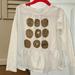 Burberry Shirts & Tops | Girls Burberry Brit Long Sleeve Top | Color: White | Size: 5g