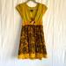 Free People Dresses | Free People Vintage Babydoll Dress. Size 2. Nwot | Color: Blue/Yellow | Size: 2
