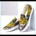 Vans Shoes | Nib Vans Beauty Skull Classic Slip On | Color: Black/Yellow | Size: Various