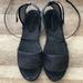 Anthropologie Shoes | Anthropologie Black Platform Espadrille | Color: Black | Size: 5.5