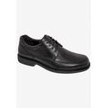 Wide Width Men's Park Drew Shoe by Drew in Black Leather (Size 8 1/2 W)