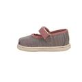 TOMS MARY JANE Mary Jane Canvas Mädchen, EU 21, Dunkelrosa(Raspberry Multi Twill Glimmer)