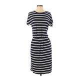 Banana Republic Factory Store Casual Dress - Midi: Blue Stripes Dresses - Women's Size X-Small