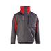 Rapala Men's Logo Rain Jacket, Gray/Red SKU - 363913