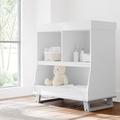 Storkcraft Modern Changing Table Wood in Gray/White | 36.5 H x 33.27 W x 19.67 D in | Wayfair 03210-30F