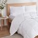 Clean Spaces 100% Polyester Allergen Barrier DA Comforter Set in White - Olliix LCN10-0022