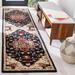 Gray/White 0.27 in Indoor Area Rug - World Menagerie Portis Oriental Wool Charcoal/Cream Area Rug | 0.27 D in | Wayfair