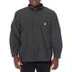 Carhartt Men's Loose Fit Midweight Long-Sleeve Work Utility Button Down Shirt, Black Chambray, XL