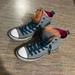 Converse Shoes | Converse All Star Hi Top Sneakers | Color: Gray/Pink | Size: 5