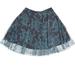 Burberry Bottoms | Burberry, Girls Pleated Lace Skirt, Size 10y | Color: Blue | Size: 10g