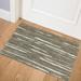 White 36 x 24 x 0.51 in Area Rug - Latitude Run® Modern Area Rug Dazzle Modern Hand Spun Silver Wool & Metallic Area Rug Wool | Wayfair