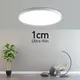 Plafonnier Led ultramince de 1cm panneau d'éclairage pour chambre à coucher salon cuisine blanc