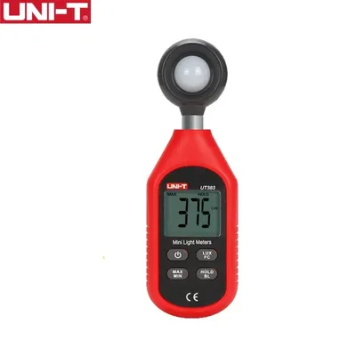 UNI-T Luxmètre UT383 200 000 Theremètre numérique Shoance Lux Fc Test Max Min Illuminomètres