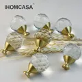 Poignée de meuble en cristal et diamant pour tiroir de cuisine poignée de porte garde-robe