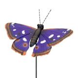 Regal Art & Gift 12848 - 46" Purple Emperor Butterfly Stake