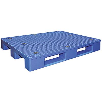Vestil PLPS-4840 39 1/2" x 47 3/8" x 6" Solid Top Plastic Pallet - 8,800 lb. Capacity