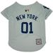 MLB Retro Throwback Jersey for Dogs, X-Large, New York Yankees, Multi-Color