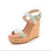 Kate Spade Shoes | Kate Spade Dancer Wedge Sandals Seafoam | Color: Green | Size: 7.5