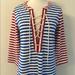 J. Crew Dresses | J. Crew Nautical Striped Maxi Dress Blue Size Xs | Color: Blue/White | Size: Xs