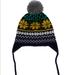 Burberry Accessories | Burberry Fair Isles Pom Beanie Hat | Color: Blue/Green | Size: Os