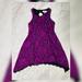 Disney Dresses | Disney Special Edition Purple Dress Size S | Color: Black/Purple | Size: Sg