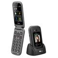 TTfone TT970 Whatsapp 4G Touchscreen Senior Big Button Flip Mobile Phone - Pay As You Go Prepaid - Easy and Simple to Use (£10 Credit, EE)