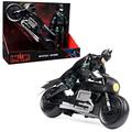 DC Comics, Batman and Batcycle Pack, The Batman Movie Collectible, Kids’ Toys for Boys and Girls Aged 4 and up