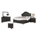 Lark Manor™ Alexyss Standard 5 Piece Bedroom Set Wood in Brown/Gray | King | Wayfair 66CB2DB2F9724944AF6DF3006A4EE6C6