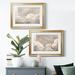 Latitude Run® Painted Clouds I - 2 Piece Picture Frame Print Set Paper, Solid Wood in White | 42.5 H x 61 W x 1 D in | Wayfair