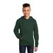 District DT6100Y Youth V.I.T. Fleece Hoodie in Forrest Green size XL | Cotton/Polyester Blend