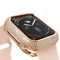 Juste de protection en diamant de luxe pour Apple Watch bijoux pour femmes étui pour iWatch Series