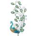 Regal Art & Gift 12950 - 42.5" Tail Up Peacock Stake/Wall Decor