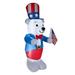 4 ft. Inflatable Fourth of July White Bear by National Tree Company - 48 in