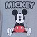 Disney Tops | Disney Size Small Gray Mickey Mouse Lightweight Sweatshirt | Color: Black/Red | Size: S