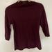 Free People Tops | Free People Intimately Modern Mock Neck Top | Color: Red | Size: Xs