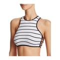 Free People Intimates & Sleepwear | Free People Intimates & Sleepwear Free People Racerback Sports Bralette M/L | Color: Black/White | Size: L