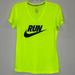 Nike Tops | Nike Running Short Sleeve Tee Women's Size Small | Color: Yellow | Size: S