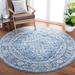 Blue/Navy 96 W in Indoor Area Rug - Bungalow Rose Alto Oriental Ivory/Navy Area Rug | Wayfair 910521D859C94B4EBE8829F705DB605D