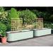 Vego Garden 17" Tall 6 In 1 Modular Metal Raised Garden Bed Metal in Green | 17 H x 42 W x 60 D in | Wayfair VB6N117G