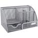 Inbox Zero Desk Organizer Metal in Gray | 5 H x 8.7 W x 5.5 D in | Wayfair 939C60E80B36408E864318FA1CDF5234