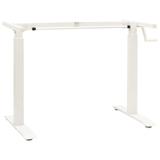 vidaXL Standing Desk Frame Adjustable Legs Computer Desk Base for Home Office