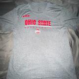 Nike Shirts | Ohio State Mens Basketball Team Apparel | Color: Gray/Red | Size: L